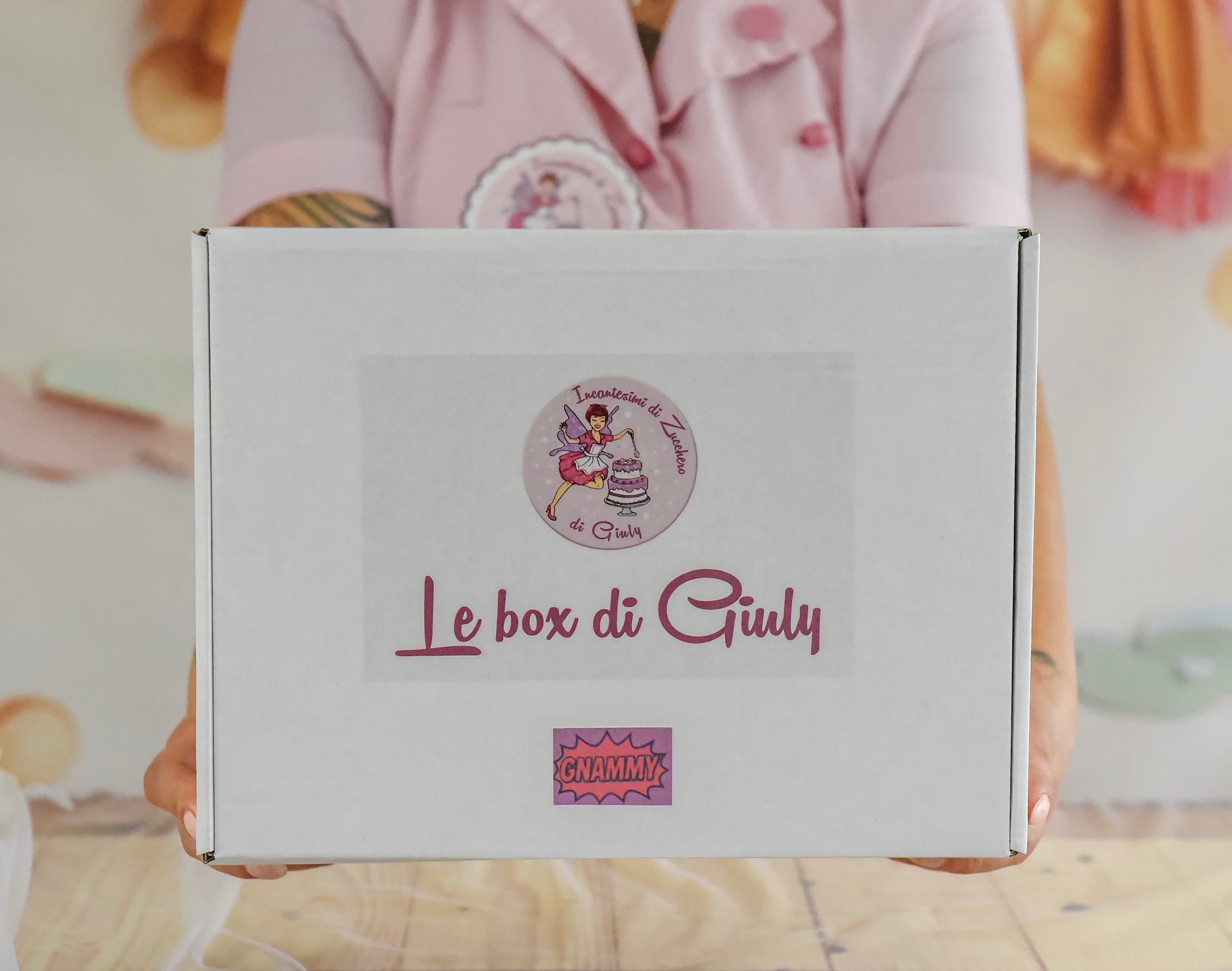 Box con crostatine assortite