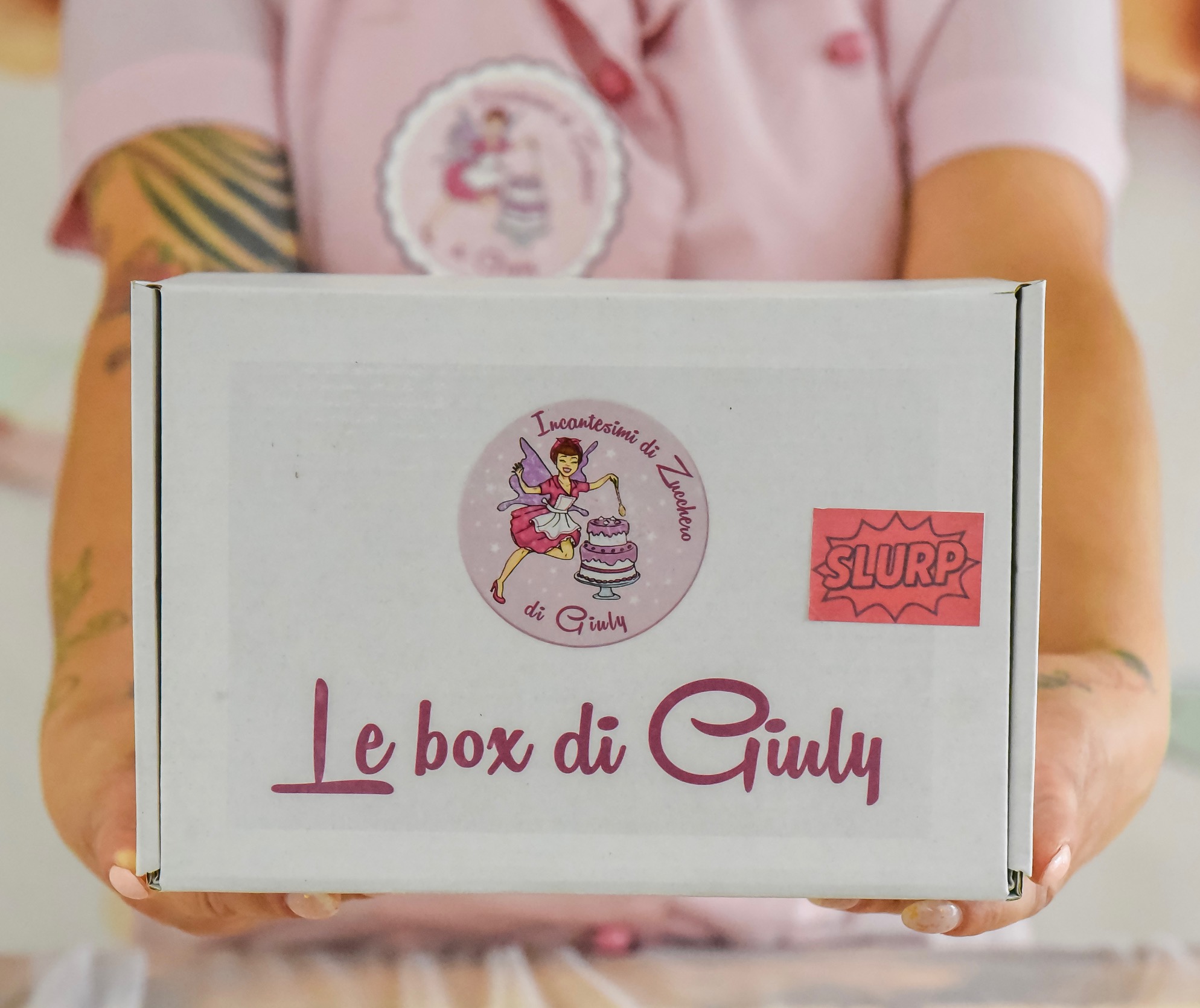 Box assortita con pasticceria secca